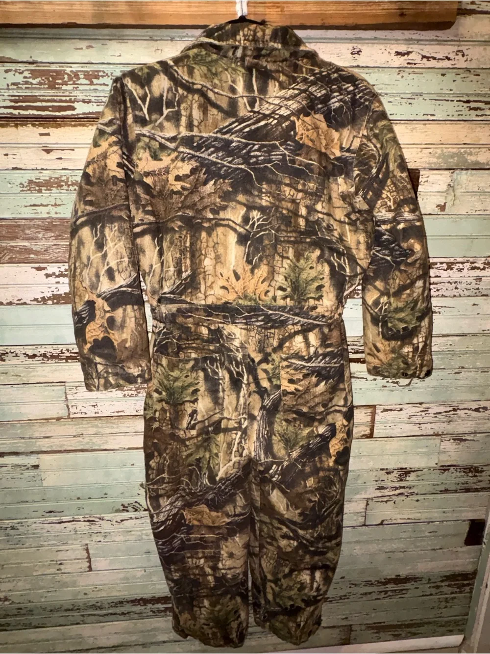 Boys Realtree Camo Insulated Coverall Jacket